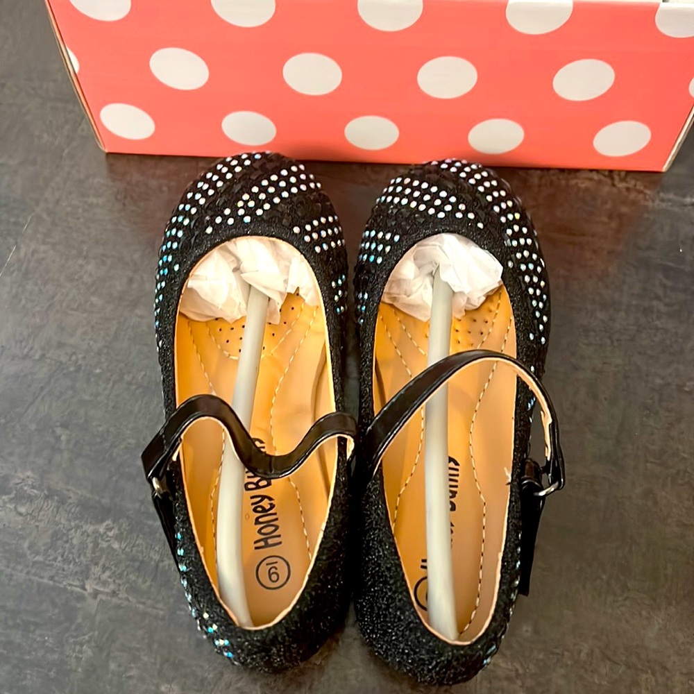 Honey Bunny toddler girl dress shoes size 9